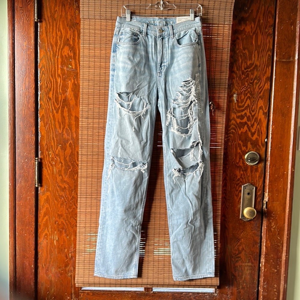NWT American Eagle Baggy Mom Jeans